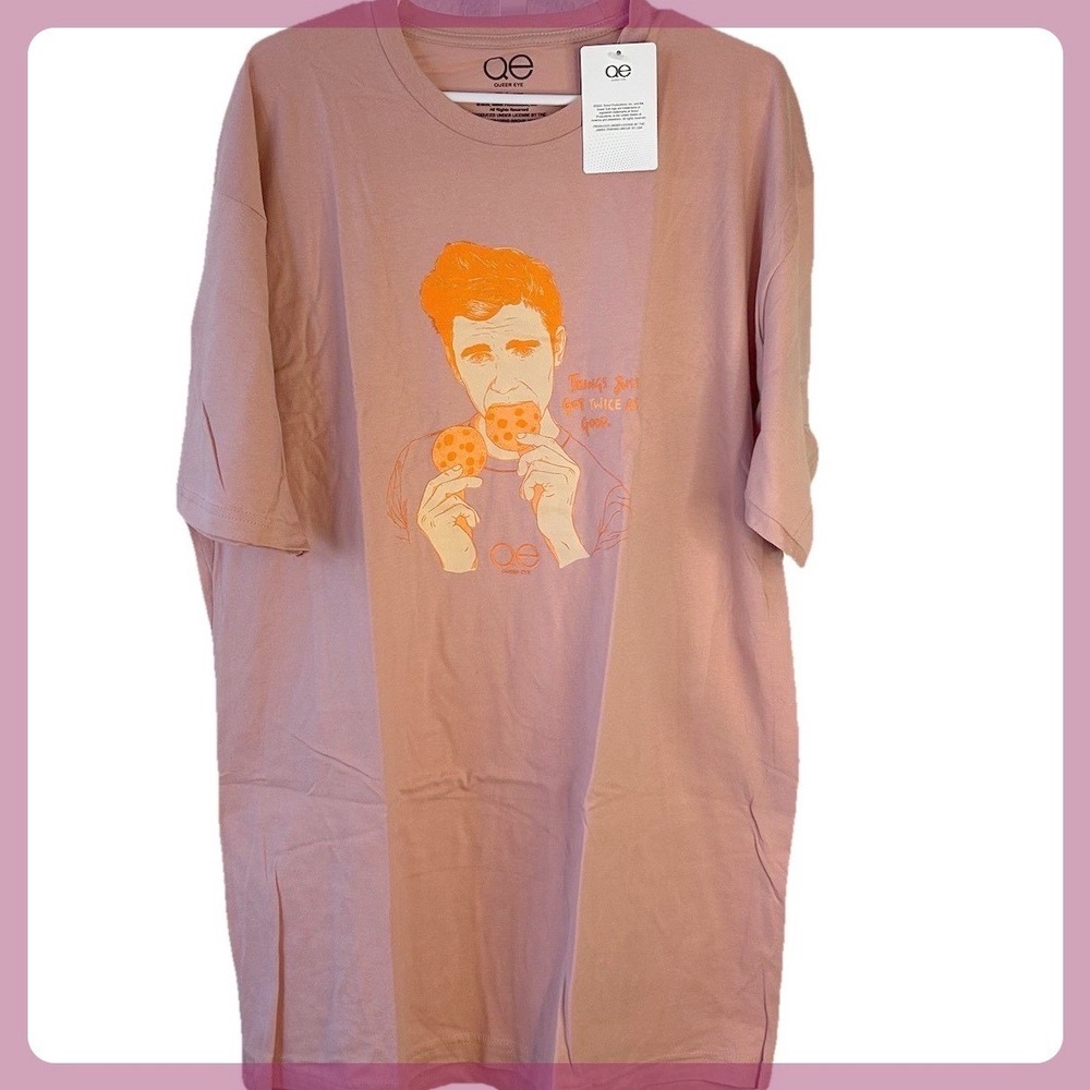 New W/Tags Queer Eye T-Shirt Twice As Good Sz. 2X Unisex